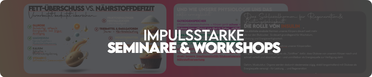 Impulsstarke Seminare & Workshops